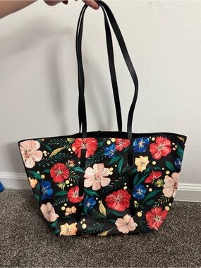 Zara Floral Tote Bag